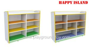 Wholesale Kids School Furniture Melamine Board Storage Cabinet For Kindergarten Kids from china suppliers