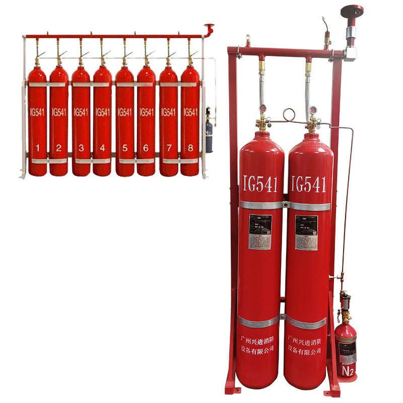 10s Inert Gas Fire Suppression System Lightweight Low Maintenance