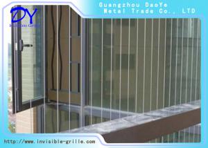 Wholesale Balcony Safety Invisible Grilles Anti Rust Invisible Pcv Coating wire For Children