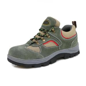 Wholesale S3 Industrial Safety Shoes Green Mens ESD Steel Toe Shoes from china suppliers