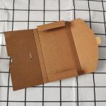 Custom Logo Biodegradable Kraft Paper Phone Case Packaging Box Gift Packing
