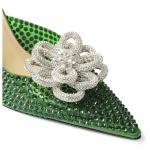2022SS Fashion Multicolor Crystal Flower Transparent Pvc Crystal Rhinestone For