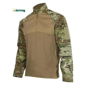 Wholesale Nylon Camouflage Frog Military Garments OEM Tactical Combat Shirts from china suppliers