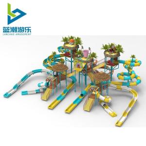 Wholesale Great Fun Fiberglass Water Park Swimming Pool Aqua Play Special House from china suppliers