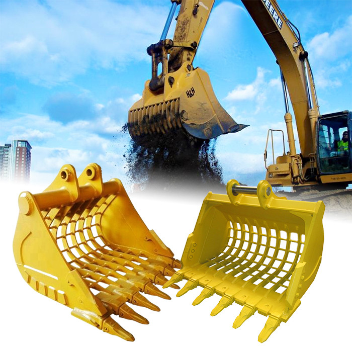 Large Volume Hot Sale Excavator Skeleton Bucket For Mini Excavator PC30, CAT306, CAT308, Etc