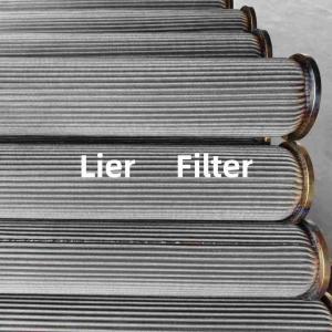Wholesale High Temp Resistance Stainless Steel Pleated Filter Element Abrasion Proof from china suppliers
