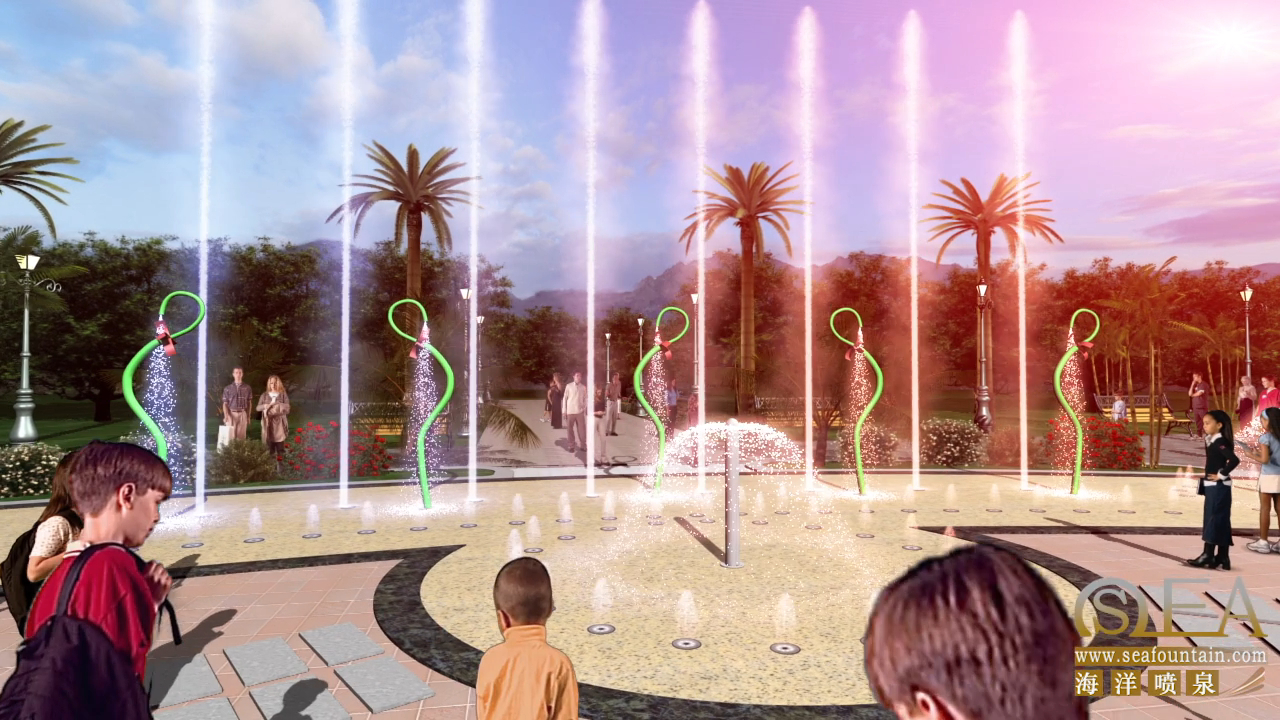 architectural musical fountain dancing decorative fountain