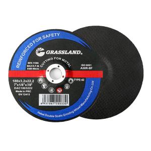 Wholesale 7 Inch 180x3.0x22.2mm 80m/S Abrasive Cut Off Wheel For Metal from china suppliers