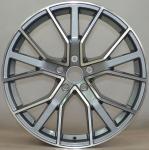 Car Rims 20" For Audi RS6 / Gun Metal Machined Customized 20" Forged Alloy Rims