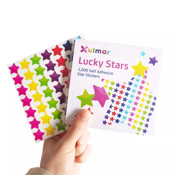 Alphabet Stars Cartoon Vinyl Pvc Sticker Sheets Adhesive A4 Paper