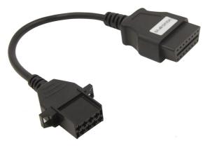 Wholesale OBD2 OBDII 16 Pin J1962 Female to Volvo 8 Pin OBD1 Connector Cable from china suppliers
