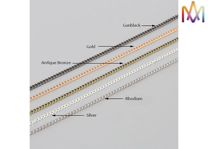Anti Tarnish Circle Pattern Hip Hop Rolo Cable Chain