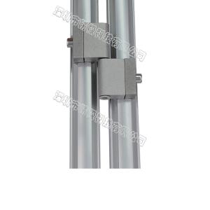 Wholesale Rotary Aluminum Tubing Joints AL-64 Silver White For Window Door from china suppliers