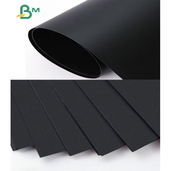 0.2 / 0.5 / 1.0 / 1.5mm Two Sides Black Board / Hard Paperboard Recycled Pulp