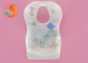 Wholesale Food Grade Disposable Baby Bibs Picnic Organic Cotton Mess Free Food Catcher Bibs from china suppliers