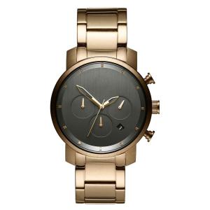 Wholesale Gold plated brushed face stainless steel back quartz quality watches from china suppliers