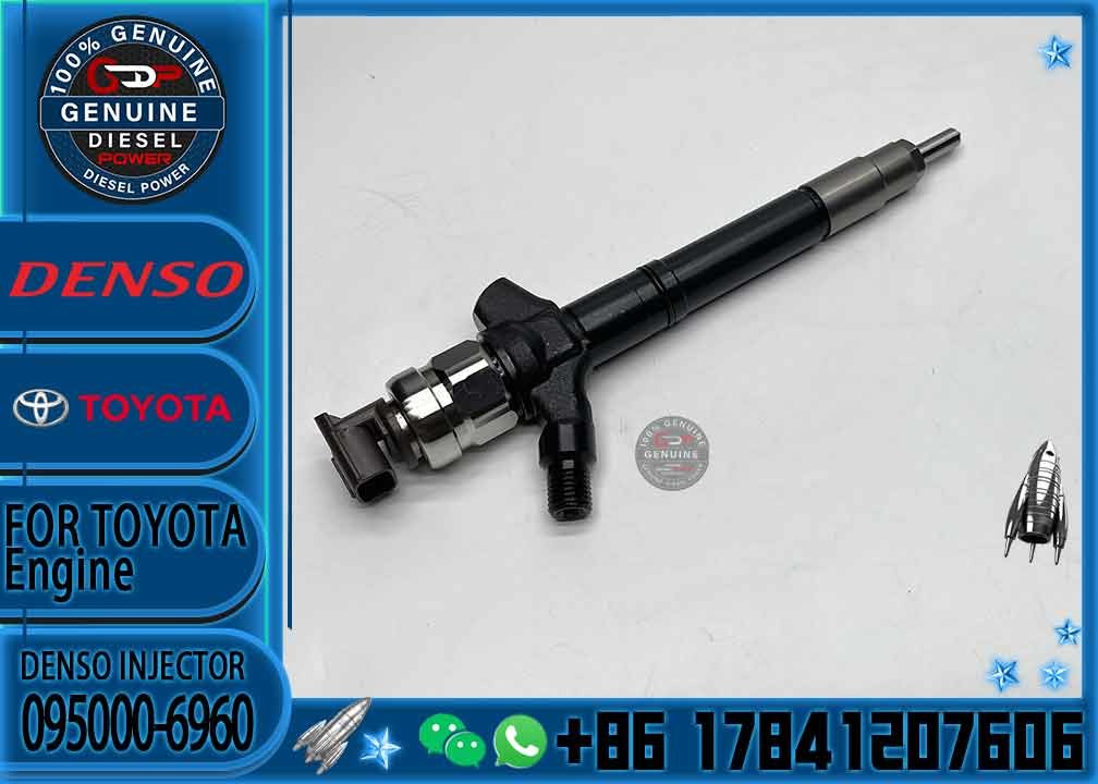 injector nozzle 23670-0R030 23670-09240 injector for Toyota 1AD-FTV common rail injector 095000-6410 095000-6960