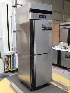 Wholesale Restaurant Kitchen Stainless Steel 2 Door Freezer Commercial Deep Refrigeration Refrigerator from china suppliers
