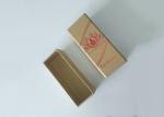 Brown Drawer Shaped Paper Gift Box , Small Paperboard Gift Boxes