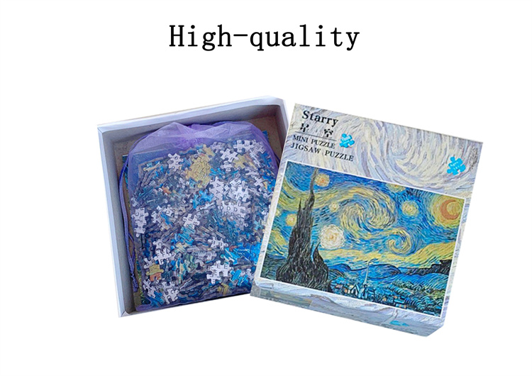 Holiday Gift Challenging Jigsaw Puzzles , Recyclable Scenic Jigsaw Puzzles