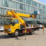 27m hydraulic Telescopic lift platform truck aerial working platform truck price