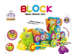 Wholesale Electric Remote Control Children's Play Toys Gear Building Toy Set 106 Pcs from china suppliers