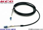 Spiral Armored Fiber Optic Jumper Cables Anti rodent Military Field Operation