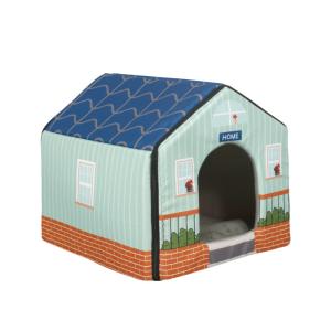 Wholesale Oxford Fabric Dog Bed Luxury Warm Heated Small Dog House Pet Cushion from china suppliers