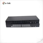 OEM 32Ch Analog Fiber Optic Accessories Fiber To Phone Line Converter FXO FXS