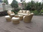 garden rattan sofa set