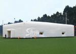 20x10m outdoor white giant inflatable cube tent for wedding parties made of best