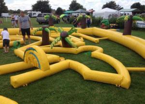Wholesale Outdoor Mobile Crazy Inflatable Golf Course Apply To Family Event from china suppliers