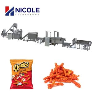 Wholesale Automatic Ss 304 Fried Kurkure Production Line 150kg/H from china suppliers
