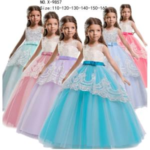 Wholesale girl's princess dress evening dress wear party dress ready goods ready to ship stock 134 from china suppliers