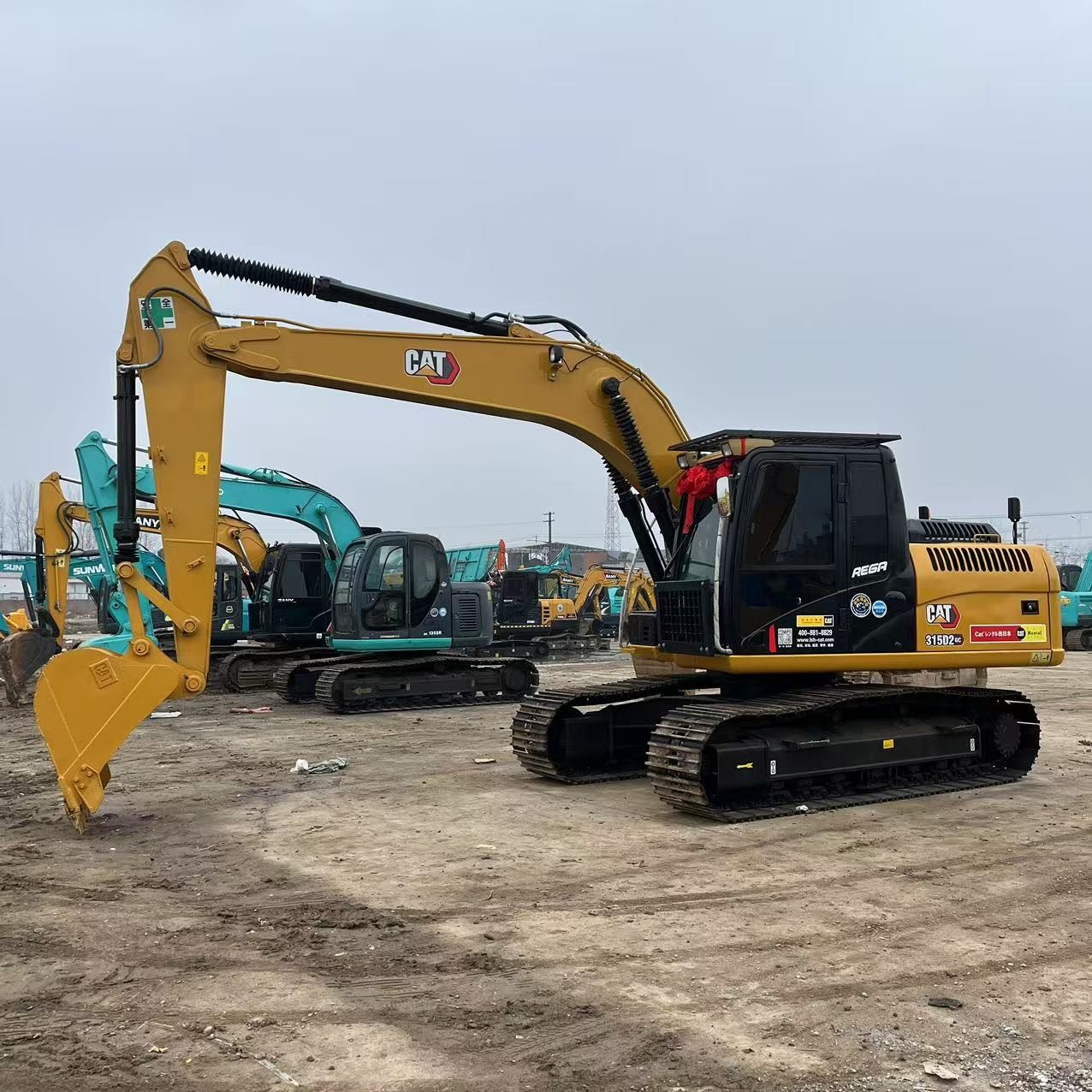 15ton Used Cat 315D2GC Digger Original Paint Secondhand Cat 315 Excavators