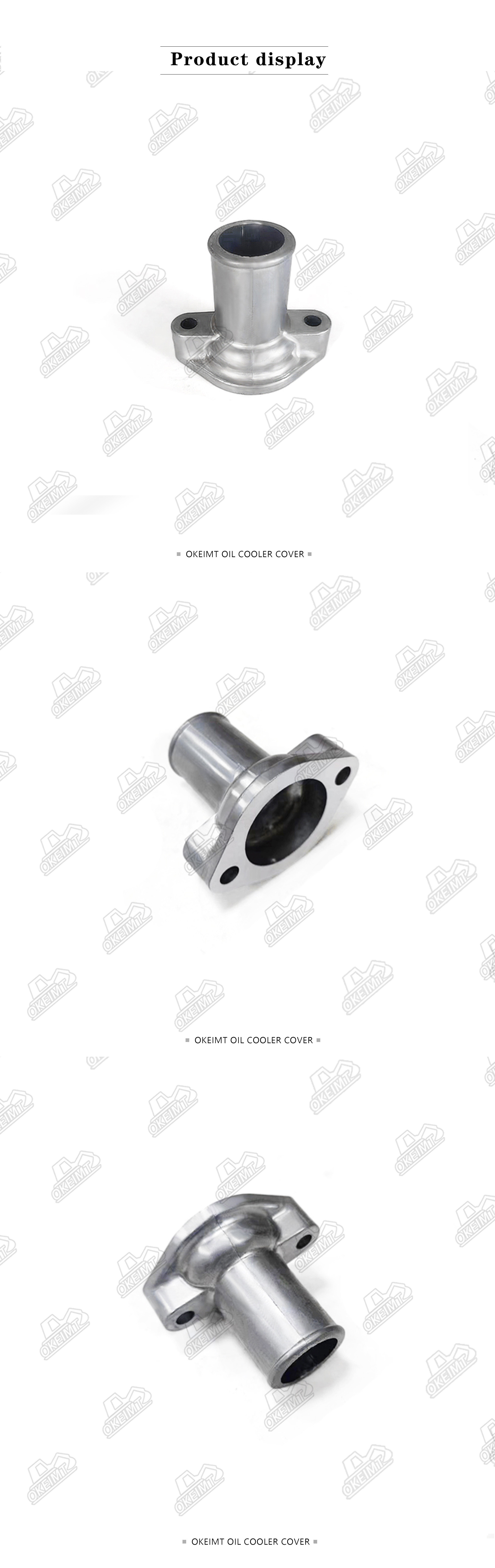 16271-73260 Thermostat house Cover For Kubota 2403 Engine D1105 Excavator KX41-2