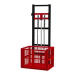 1 Ton 5m Hydraulic Cargo Lift Indoor Warehouse Goods Elevator
