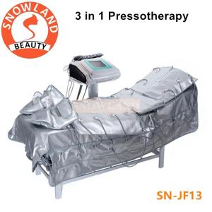 Wholesale 3 in 1 far infrared+ems therapy +lymphatic drainage vacuum pressotherapy body slimming from china suppliers
