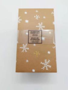 Wholesale Snowflake Sleeved Laminated Kraft Paper Corrugated Boxes from china suppliers