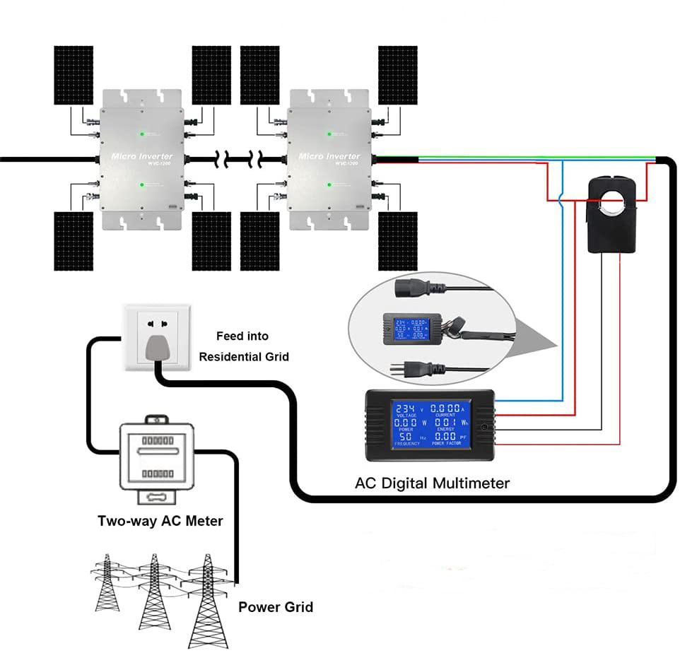 1200W Solar Storage Inverter 8kw 3kw 5kw ON/OFF Grid Hybrid Inverter