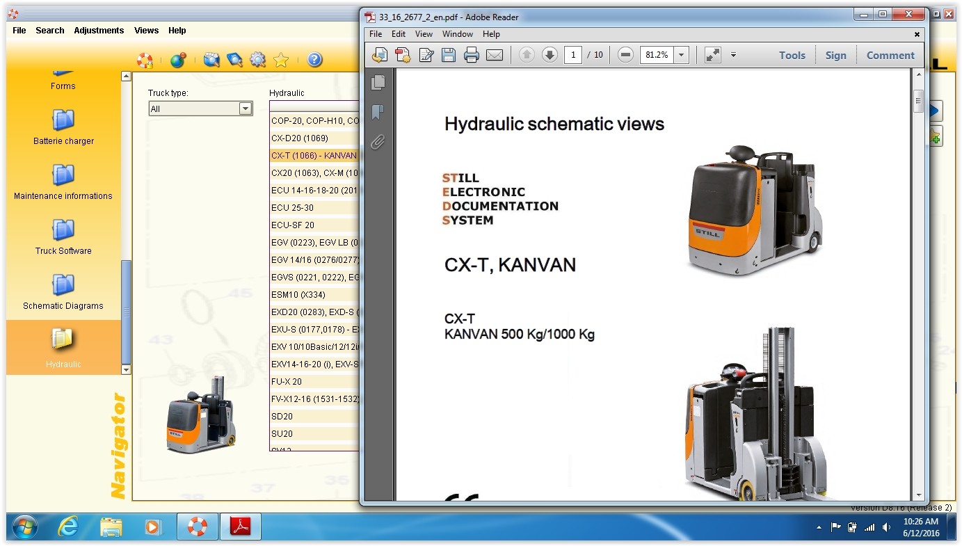 E6420 Laptop Forklift Diagnostic Tools Jungheinrich Linde Judit Forklift Software CE Marked