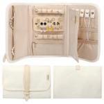 TRAVEL JEWELRY STORAGE BOX LARGE JEWELRY STORAGE BOOK BAG PORTABLE FOLDABLE