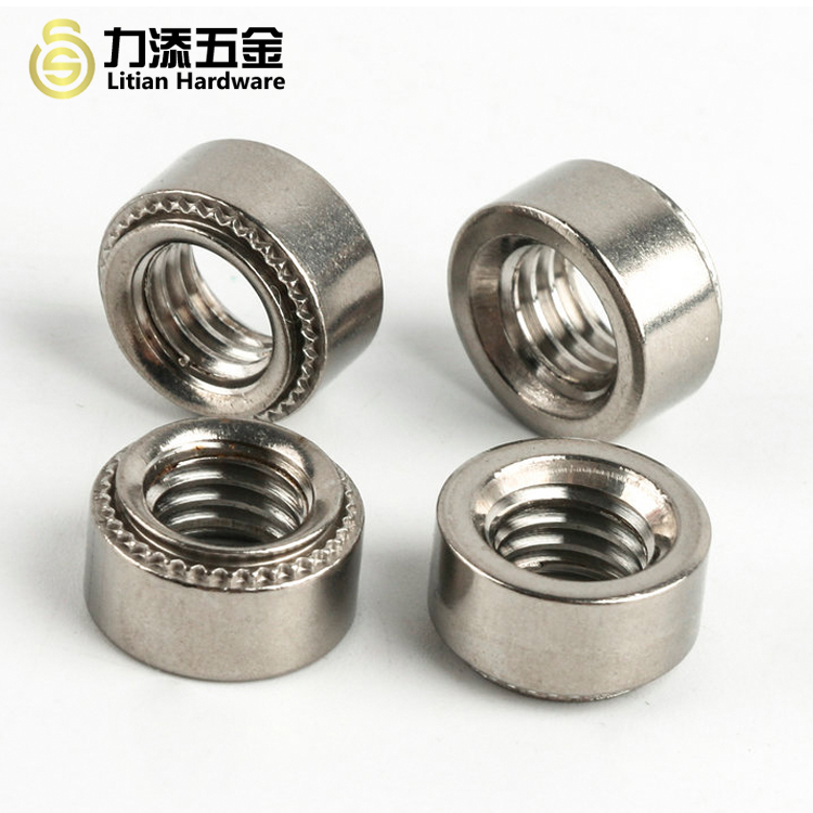 PEM Blind Rivet Nuts Stainless Steel SS304 For Sheet Metal Polished