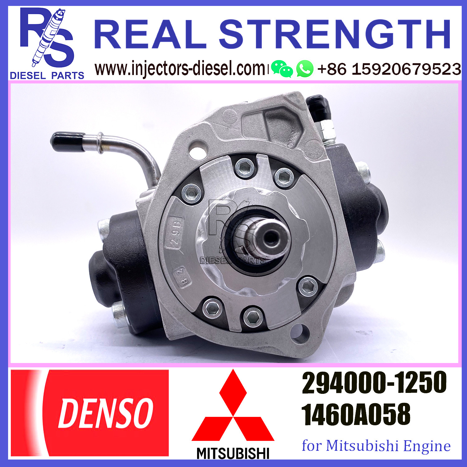 Diesel common rail originale 294000-1250, 294000-1251, 294000-1252, 294000-1253, 1460A058 for Mitsubishi engine