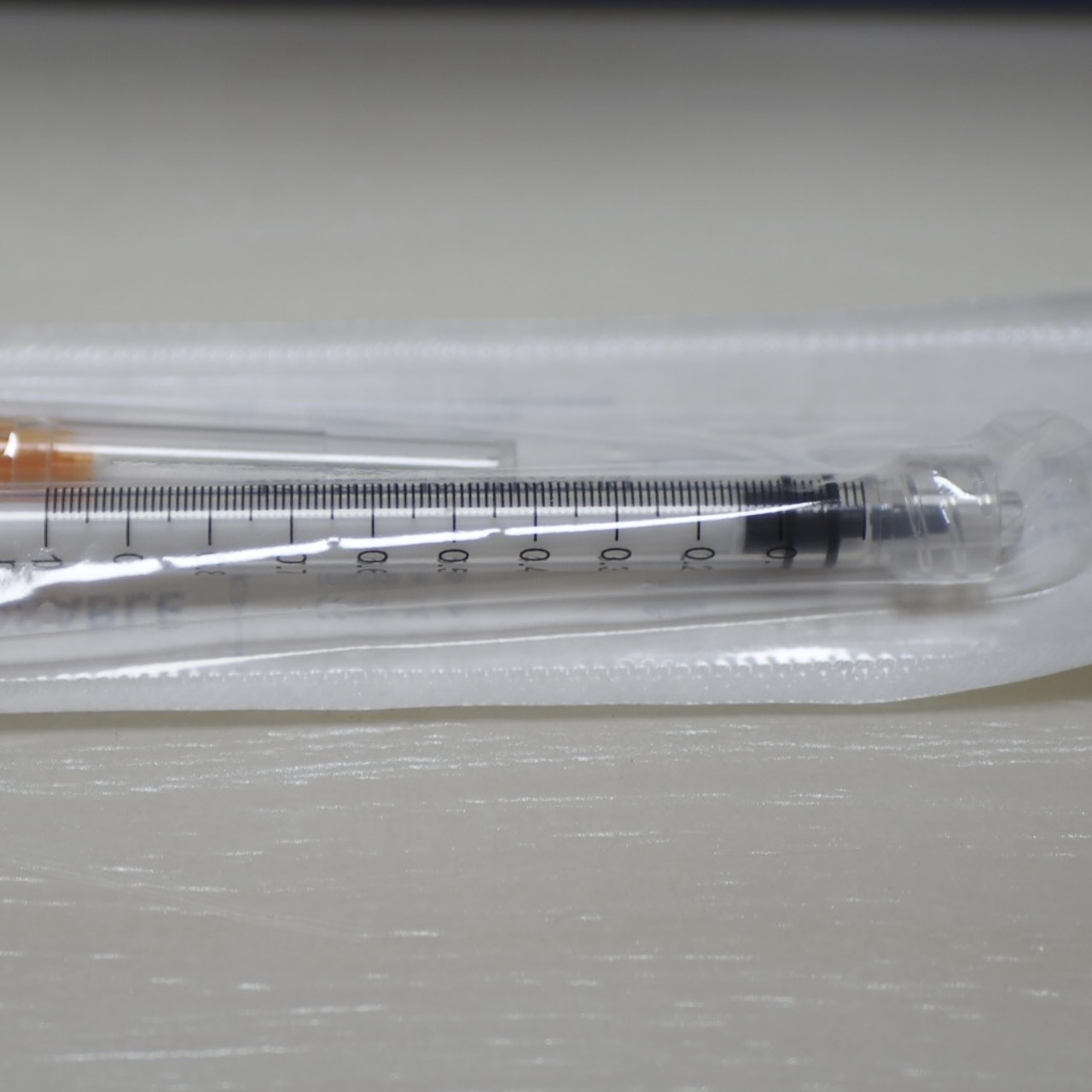 ISO 13485 Safety Standard 1ml Disposable Luer Slip Syringe for Medical Application