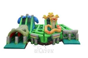 Wholesale Safe Inflatable Sports Games Forest Animal Exploration Theme For Outdoor Playground from china suppliers