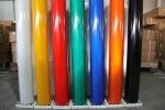 PET Material Reflective Vinyl Sheeting 3100 For Road Sign With Red / Yellow /