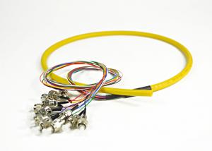 fanout cables 12 fibres FC, Optical Fiber Patch Cord breakout cables, branch patch cord