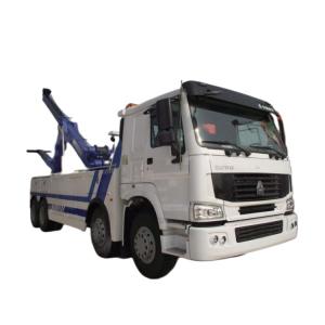 Wholesale SINOTRUK HOWO Wrecker Truck 12 Wheeler 30T 40T 336HP Road Rescue Truck from china suppliers