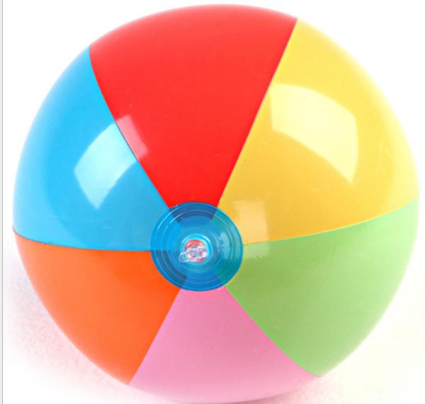 Custom LOGO printed plastic PVC beach inflatable water ball ,inflatable toy ,